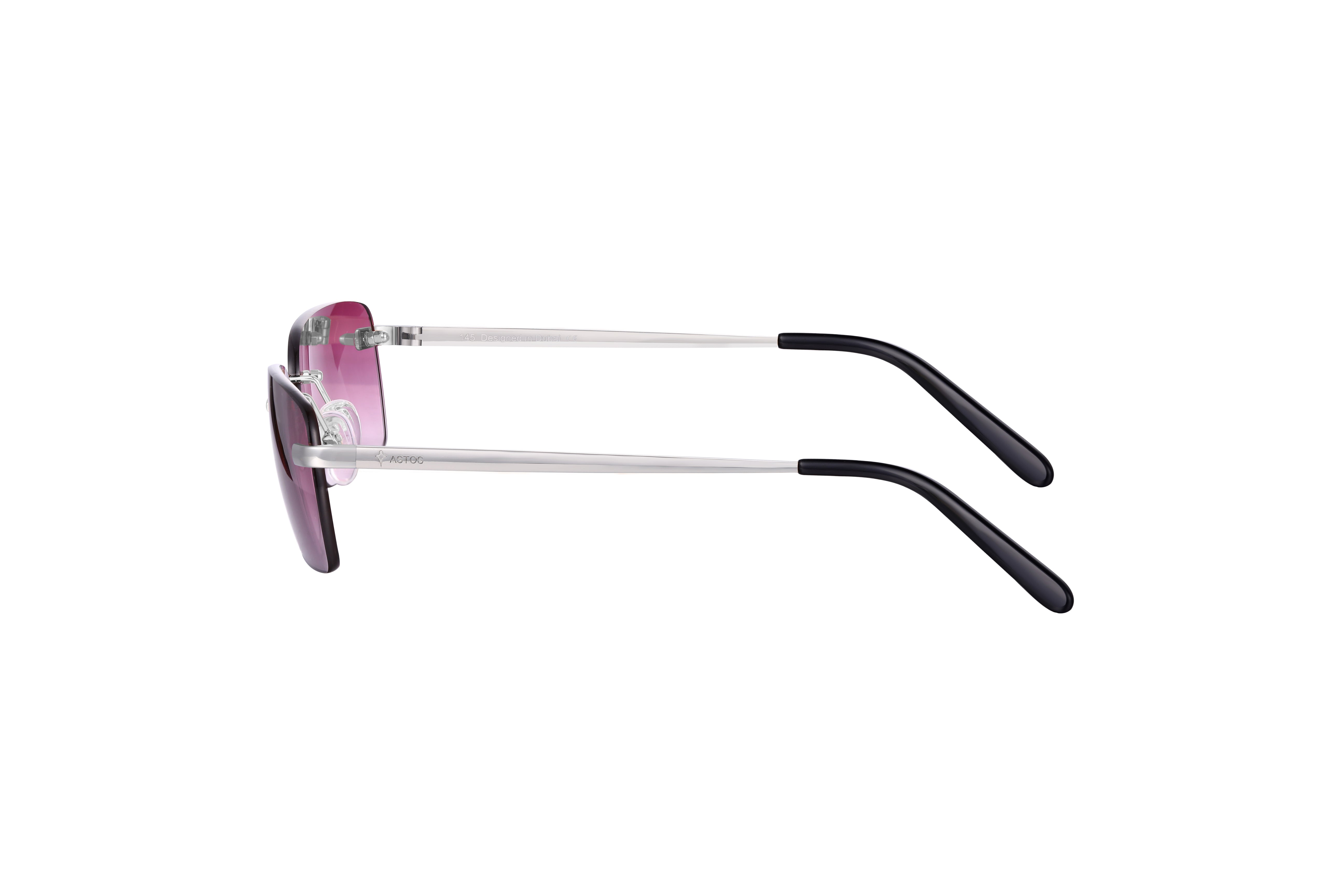 Men's Eyewear Bordeaux Silver