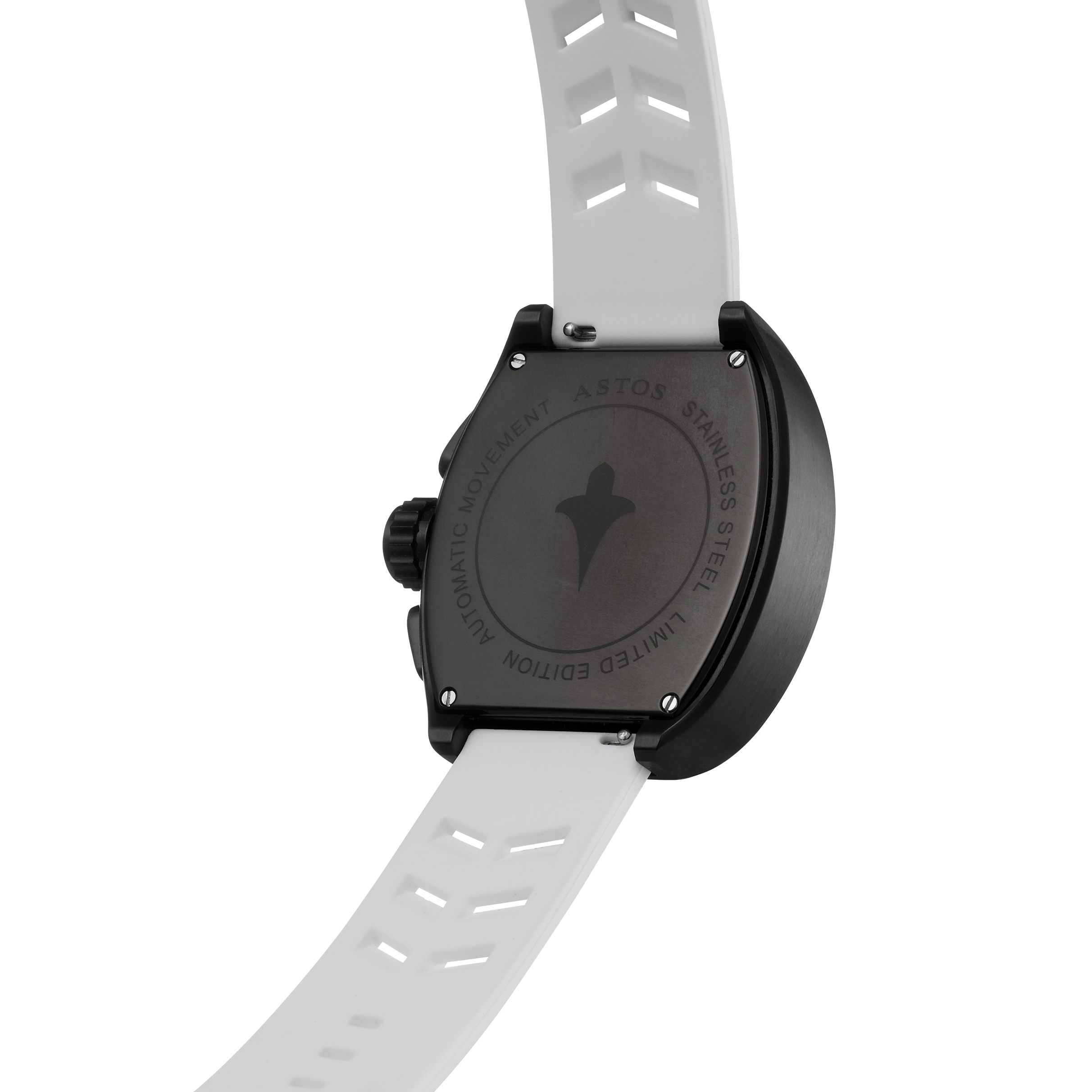 Millionaire 2.0 Black - White Strap