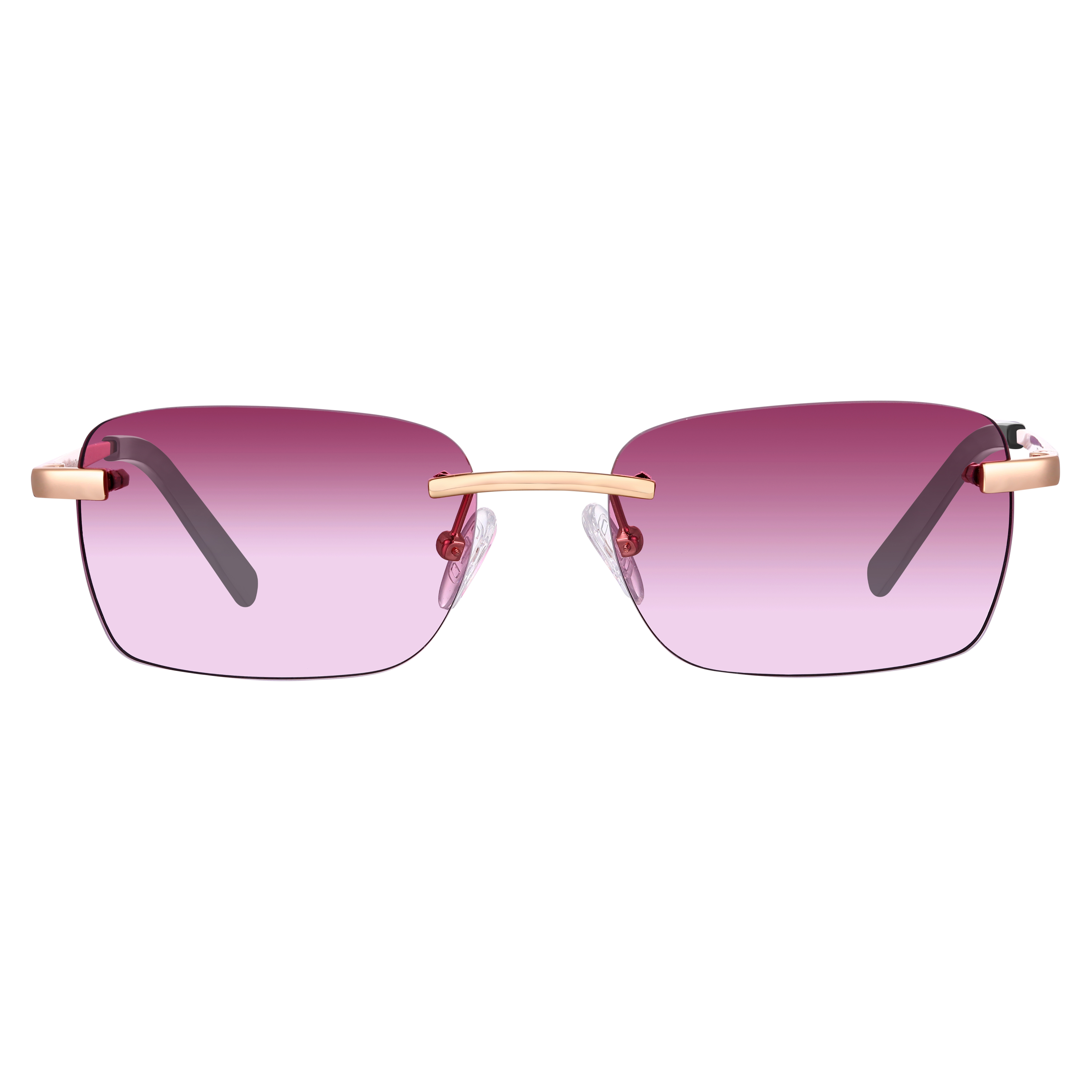 Women's Eyewear Bordeaux Gradient | 9K Gold plated